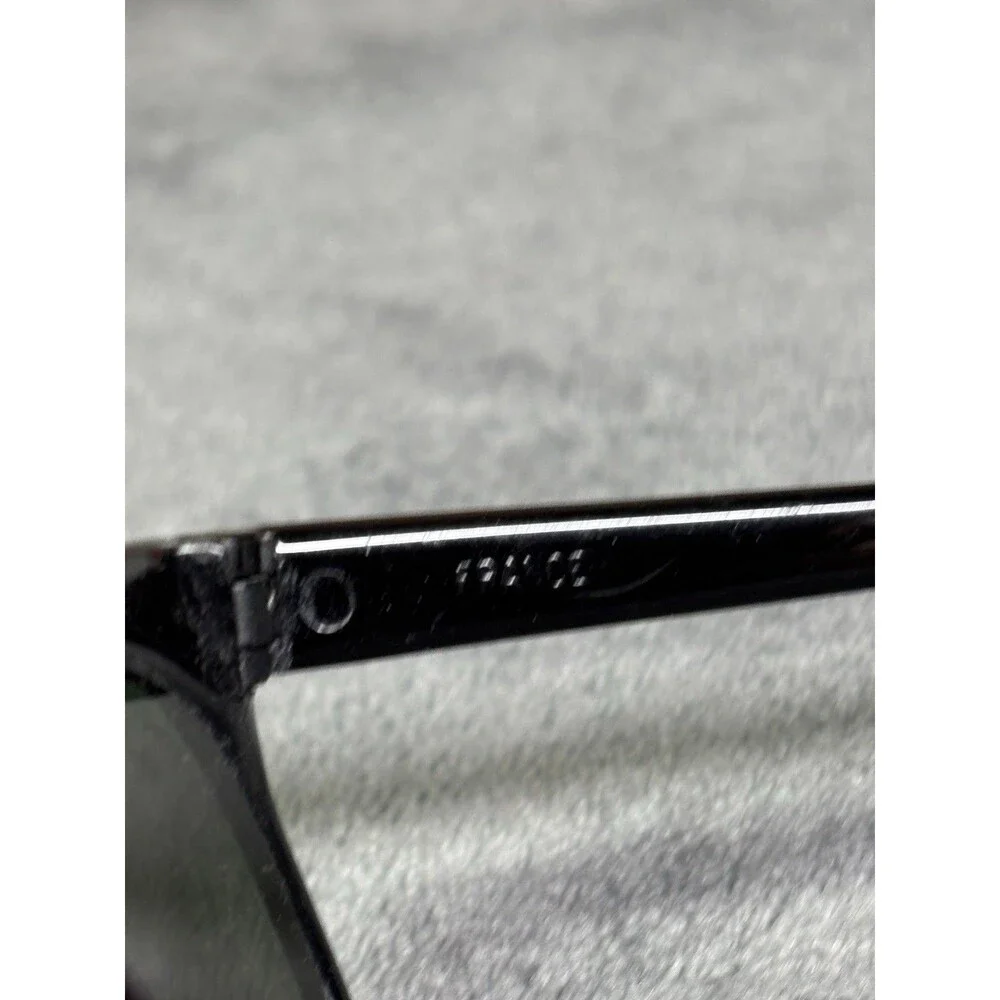 Vintage 90s Ray Ban Bausch & Lomb Black Frame Sunglasses France Worn Used Rare